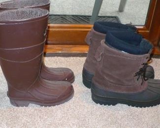 BOOTS LIKE NEW       SIZES   12 AND 6