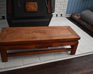 Low Profile Coffee Table Wood 