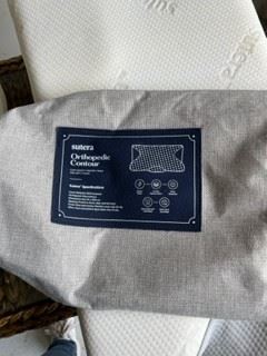 SUTERA - Contour Memory Foam Pillow for Sleeping, Orthopedic Ergonomic Pillow