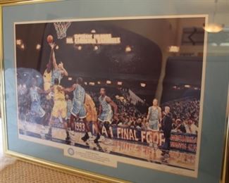 More Tar Heels art
