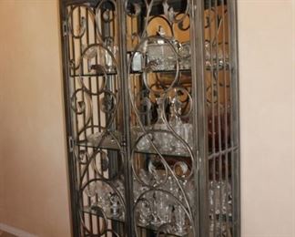 Iron door curio