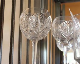 Waterford balloon wine glasses