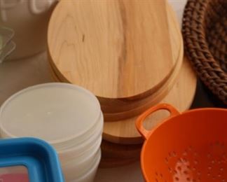 Crate & Barrel wood planks for dish serving