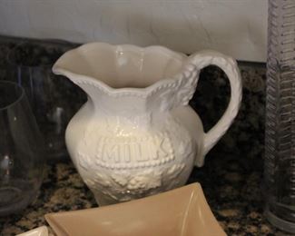 Americana milk pitcher