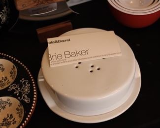 Crate & Barrel Brie Baker