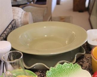 More serving dishes