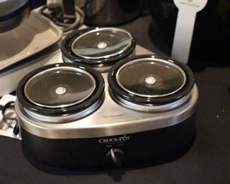 New set of mini crockpots