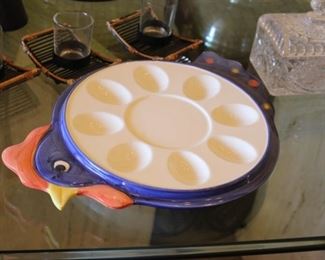 Egg presentation dish - for deviled eggs