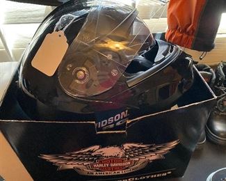 Harley Davidson helmet with box