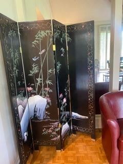 4 panel Chinese Room Divider 