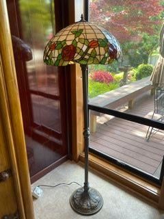 Tiffany Inspired Floor Lamp - Very Heavy 