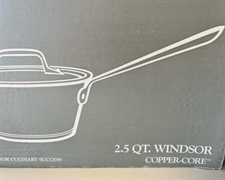 All-Clad Cookware with original boxes, most never used