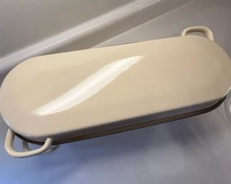 Chantal enameled whole fish poacher, never used