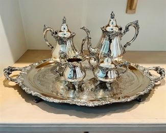 “Baroque” by Wallace coffee/tea set