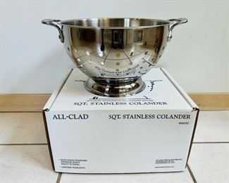 All-Clad 5qt stainless colander