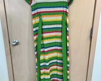 Albert Nipon “Fiesta” dress in excellent vintage condition!