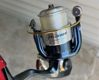 Fishing rod with Pflueger President reel