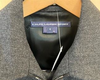 Ladies Ralph Lauren Sport wool two piece set, size 4