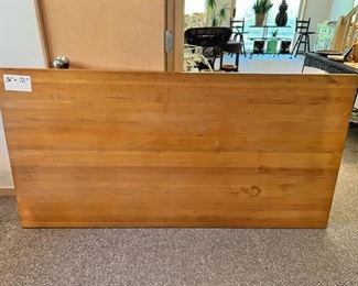 36” x 72” x 1 3/4”  Wood Welded butcher block counter/table top slab