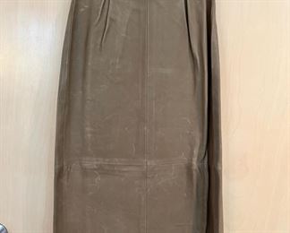 Vintage Bill Atkinson for Anthonies leather skirt