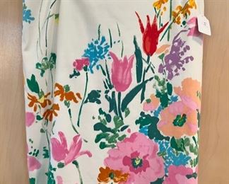 Ralph Lauren Collection floral skirt, size 2