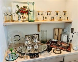 Nice selection of barware