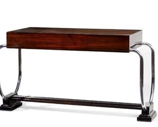 An Art Deco desk