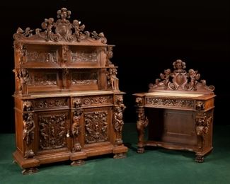 A Horner-Style Buffet and Server