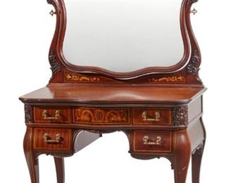 An American R.J. Horner vanity with mirror