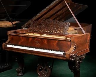 A Steinway Fancy "D" grand piano