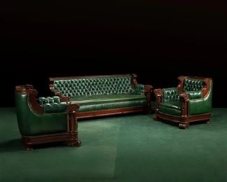 A Horner-style parlor set