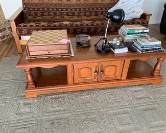 Retro wood coffee table