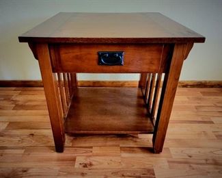 Mission-Style End Table
