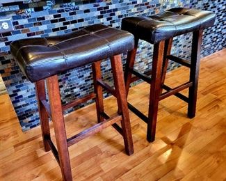 Pair Bar Stools