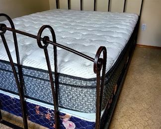 Queen bed #13 with pillow-top mattress $145