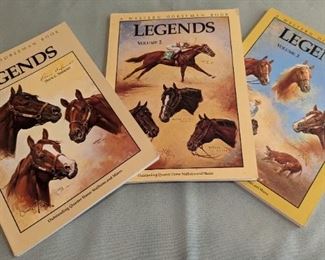 Western Horseman Legends Books - Outstanding Quarter Horse Stallions & Mares Pedigree Volume 1, 2, & 3