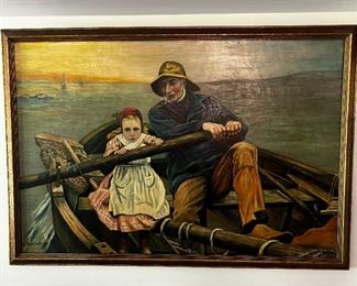 Oil on Canvas - Circa 1917