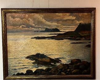 Oil on Canvas - Circa 1937