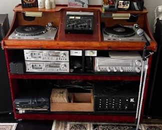 Custom Technics DJ Cabinet