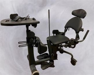 MSRP $5000+ EASYSTAND EVOLV ADULT MEDIUM OR YOUTH 180lb WEIGHT CAPACITY USER HEIGHT RANGE 4’-5’6” SIT TO STANDING FRAME FOR PHYSICAL THERAPY PATIENTS & WHEELCHAIR USERS LAPTOP WORKSTATION - GREAT CONDITION!