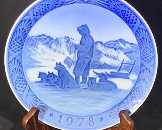 Royal Copenhagen commemorative plate