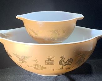 Vintage Pyrex Early American 