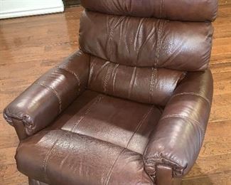 La-Z-Boy leather recliner