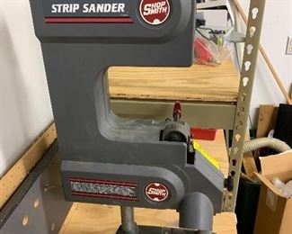 ShopSmith strip sander attachment