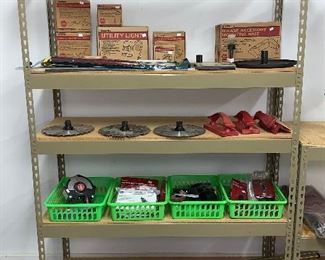 ShopSmith accessories / heavy duty shop shelving