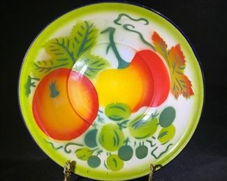 Gorgeous enamel large bowl 