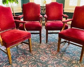 1______$40 EACH • 12 available
Velours conference or waiting room chairs
• 27high 23.5wide 18deep