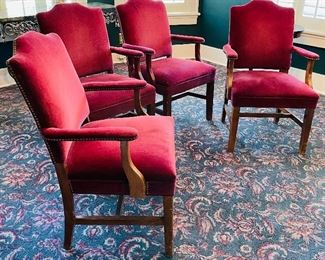 1______$40 EACH • 12 available
Velours conference or waiting room chairs
• 27high 23.5wide 18deep