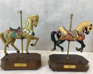 Collectible Carousel Horses Stein  Goldstein And LOOFF