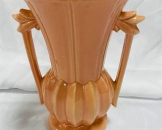 Pink McCoy Pottery Vase
